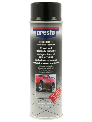 Presto 306024 Sprej pro ochranu proti kamínkům, přelakovatelný černý 500ml Koupit Online