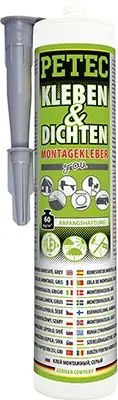 Petec 94629 Montážní lepidlo, šedá 290ml Časově Omezené