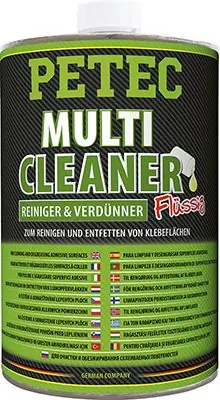 Novinka Petec 82200 Multi cleaner - k čištění a odmašťování lepených ploch 1000ml