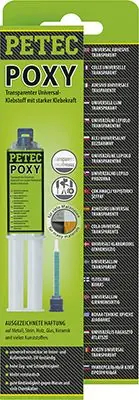Výprodej Petec 98425 Poxy - dvousložkové univerzální lepidlo 24ml