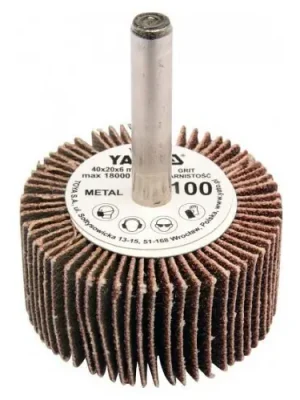 Yato Kotouč lamelový radiální 40x20 P-40 s hřídelí 6 mm YT83351 Dokud Zásoby Vydrží