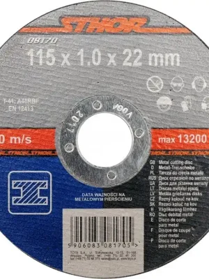 Sthor Kotouč na kov 115 x 22 x 1,0 mm 08170 Sleva