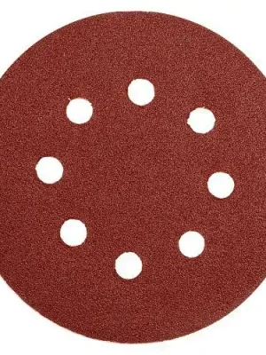 Cenově Výhodný Yato Brusný papír 125 mm P120 s otvory 5 ks suchý zip YT83455
