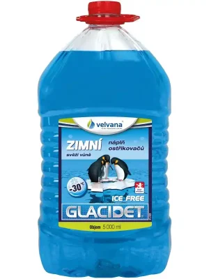 Jen Po Omezenou Doba Zimní směs do ostřikovačů Glacidet Ice Free -30°C - 5l PET láhev