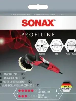 Vysoce Kvalitní Sonax 493141 Kotouč beran 130 mm - velmi brusný