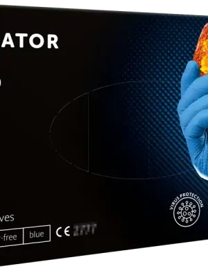 Finální Výprodej Mercator Rukavice jednorázové GoGRIP BLUE nitril nepudrované 50 ks, velikost L/9