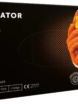 Mercator Rukavice jednorázové GoGRIP ORANGE nitril nepudrované 50 ks, velikost XXL/11 Akce
