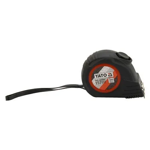 Vrácení Zdarma Yato Metr svinovací 5 m x 25 mm autostop YT-7111