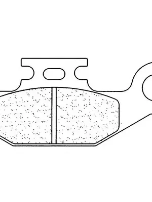 Nejlepší Volba Brzdové destičky CL BRAKES 2923 X59 (X55)