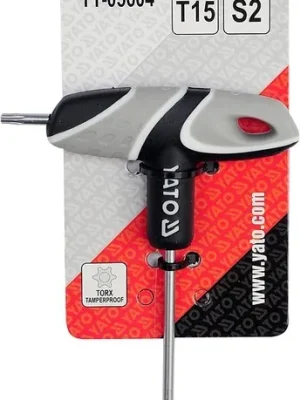 Víkendová Akce Yato Šroubovák T TORX s otvorem T15 YT-05604