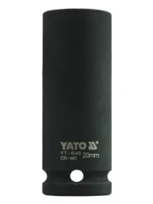 Super Cena Yato Nástrčná hlavice šestihran rázová hluboká 20mm CrMo YT-1040