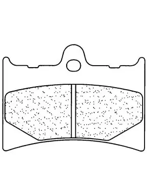 Brzdové destičky CL BRAKES 2398 C60 (C59) Odeslání Ihned