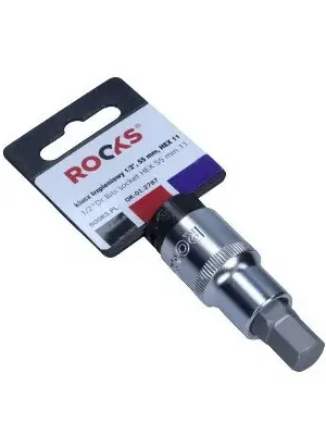 Bezpečná Platba Rooks Nástrčná hlavice, šestihran HEX 11mm, 55mm OK-01.2787