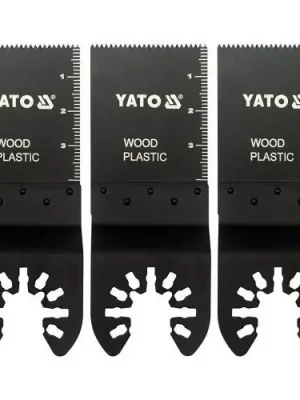 Yato Pilový list na ponor. řezy HCS pro multifunkci, 34mm (dřevo, plast), sada 3ks YT-34685 Horká Nabídka