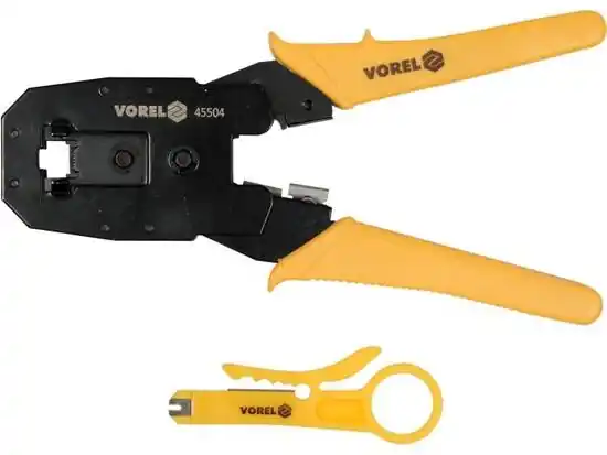 Vorel 45504 Krimpovací kleště RJ45 RJ10 RJ11 Hit Sezóny