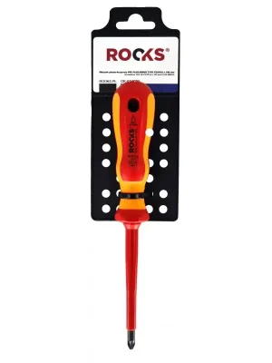 Rooks OK-07.2220 Šroubovák křížový VDE Plus-minus PZ2/SL6 x 100 mm Nakupujte Hned