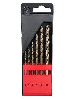 Yato Sada vrtáků na kov 6ks HSS-COBALT 2-8mm YT-41602 Akce