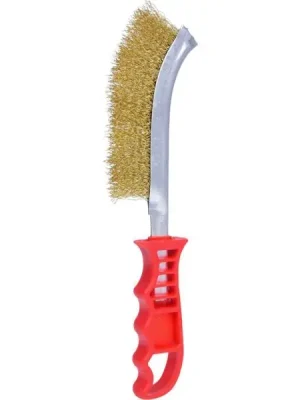 KS Tools Univerzální drátěný kartáč, mosazný drát, 250 mm 201.2302 Zlevněný