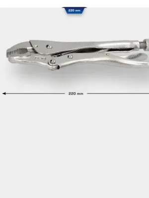 Víkendová Akce Brilliant Tools BT065903 Skřipcové kleště, 220 mm