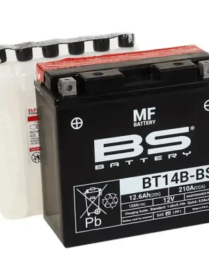 Bezúdržbová motocyklová baterie BS-BATTERY BT14B-BS (YT14B-BS) Super Cena