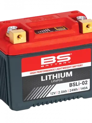 Nejlepší Volba Lithiová motocyklová baterie BS-BATTERY 360102 BSLI-02 (700.360102)