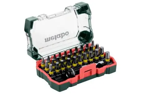 Ověřený Metabo 626709000 Box s bity SP, 32dílný pro šrouby s drážkou torx
