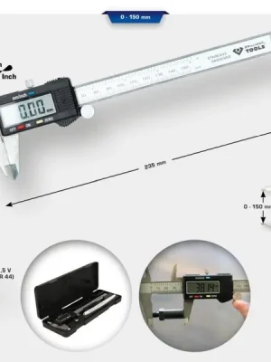 Sleva Brilliant Tools BT114900 Digitální posuvné měřidlo