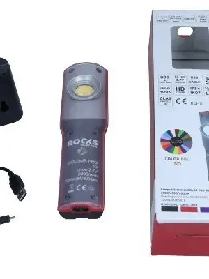 Rooks Lampa lakýrnická color match 3D, COB LED, 800lm, 2700/4500/6500K OK-03.3014 Značkový