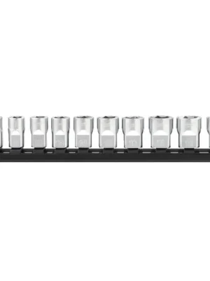 Vysoce Kvalitní Milwaukee 4932492507 3/8″ sada chromovaných nástrčných metrických klíčů 10 ks