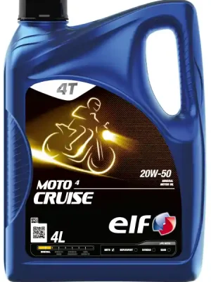 Motorový olej Elf Moto 4 Cruise 20W-50, 4L Doprava Zdarma
