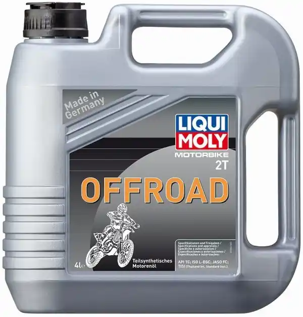 Rychlé Dodání Motorový olej Liqui Moly Motorbike 2T Offroad, 4L