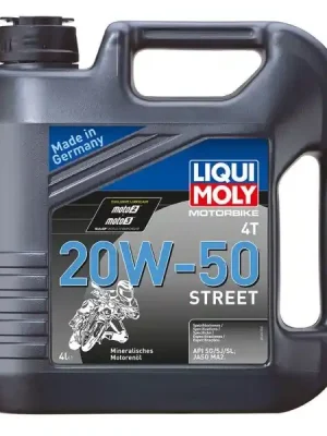 Horká Nabídka Motorový olej Liqui Moly Motorbike 4T Street 20W-50, 4L