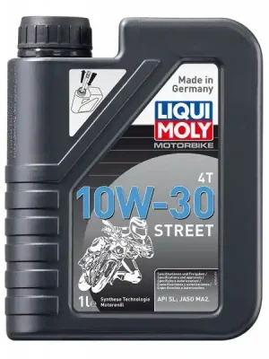 Motorový olej Liqui Moly Motorbike Street 4T 10W-30, 1L Vrácení Zdarma