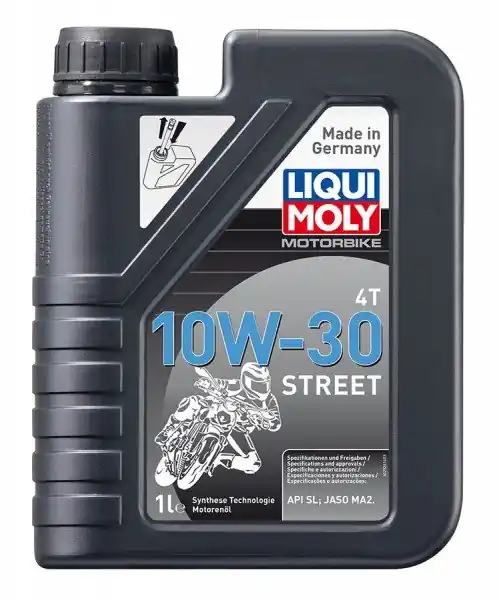 Motorový olej Liqui Moly Motorbike Street 4T 10W-30, 1L Vrácení Zdarma