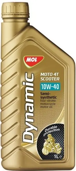 Víkendová Akce Motorový olej MOL Dynamic Moto Scooter 4T 10W-40, 1L
