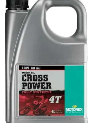 Motorový olej Motorex Cross Power 4T 10W-60, 4L Horká Nabídka
