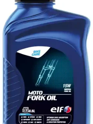 Tlumičový olej Elf 15W Moto Fork Oil, 500ml Originální