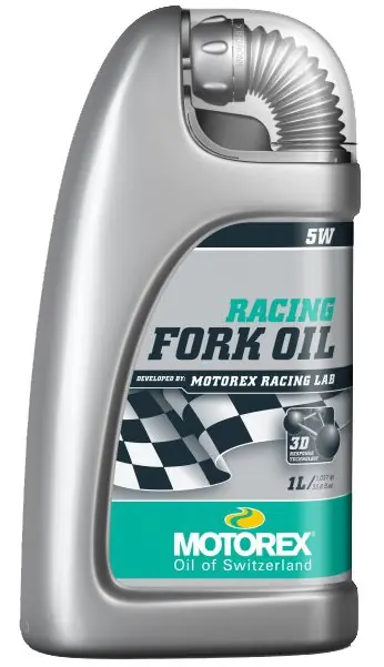 Tlumičový olej Motorex Racing Fork Oil 5W, 1L Vrácení Zdarma