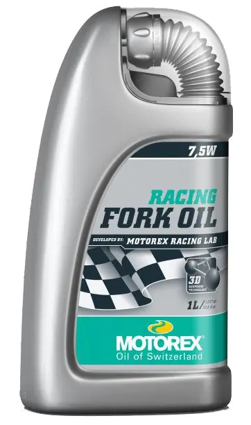 Novinka Tlumičový olej Motorex Racing Fork Oil 7,5W, 1L