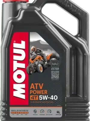 Motorový olej Motul ATV Power 4T 5W-40, 4L Bezpečná Platba