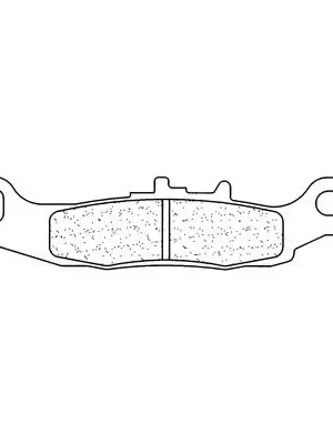 Tovární Cena Brzdové destičky CL BRAKES 2750 X1