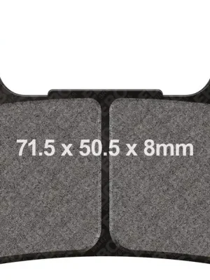 Brzdové destičky EBC GPFAX379HH Sleva