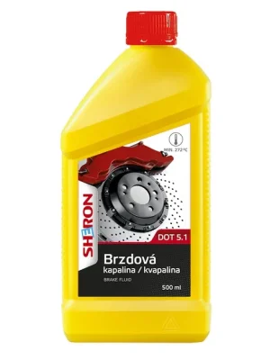 Odeslání Ihned SHERON Brzdová kapalina DOT 5.1 500 ml