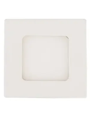 Zapuštěný čtvercový LED panel bílý 3W Nová Kolekce
