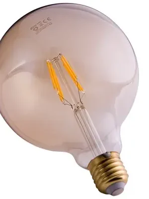 Jen Po Omezenou Doba LED žárovka E27 G125 filament X8 RETRO bílá teplá 8W