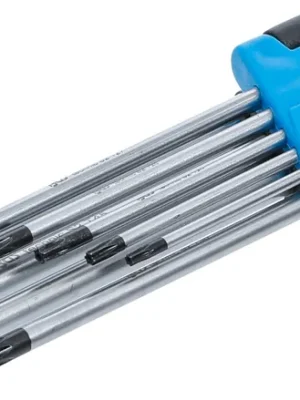 Nakupujte Hned BGS 794, Sada zahnutých klíčů | velmi dlouhé | T-profil (pro Torx) s otvorem T10 - T50 | 9dílná