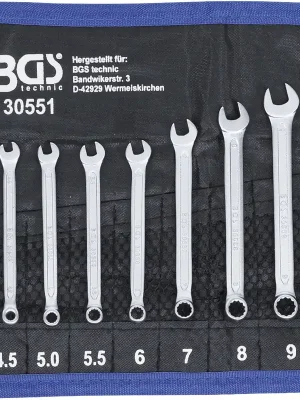 Pouze Dnes BGS 30551, Sada očkoplochých klíčů | 4 - 10 mm | 9dílná