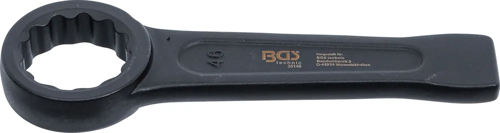 BGS 35146, Rázový očkový klíč | 46 mm Tovární Cena