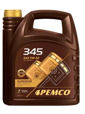 PEMCO 345 5W-30 C2/C3 5 lt Víkendová Akce