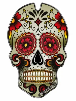 Jen Po Omezenou Doba Tankpad PUIG SKULL 3673R červená